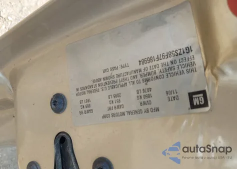 2007 Chevrolet Malibu Ls z USA, uszkodzony, nr VIN 1G1ZS58F97F186984